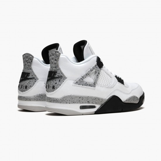 Reps Air Jordan 4 Retro OG White Cement 2016 840606 192