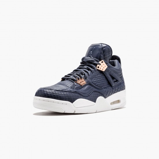 Best Quality Air Jordan 4 Retro PRM Obsidian