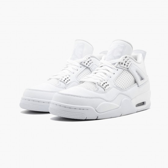 Top Version Air Jordan 4 Retro Pure Money 2017 308497 100