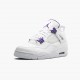 1:1 Air Jordan 4 Retro Purple Metallic CT8527 115