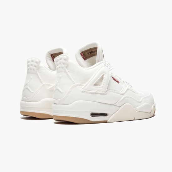 FashionReps Levis x Air Jordan 4 Retro White Denim