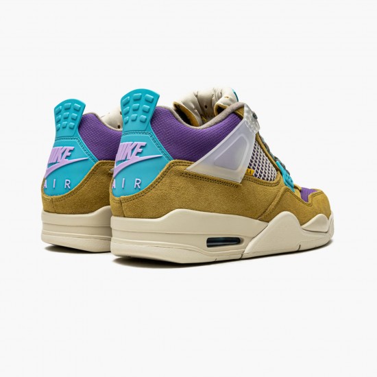 Repsshoes Union LA x Air Jordan 4 Retro Desert Moss