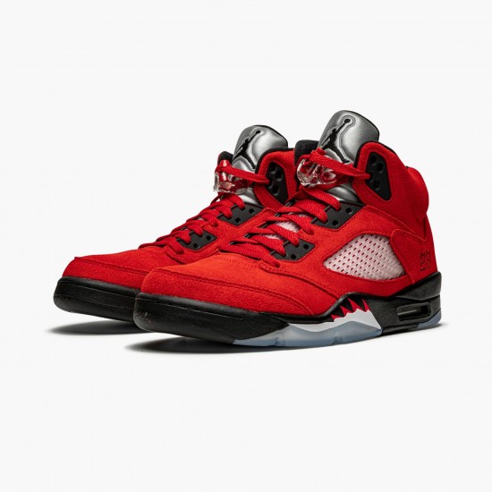 Top Version Air Jordan 5 Retro Raging Bull 2021 DD0587 600