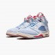 Repsshoes Trophy Room x Air Jordan 5 Retro Ice Blue CI1899 400