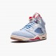 Repsshoes Trophy Room x Air Jordan 5 Retro Ice Blue CI1899 400