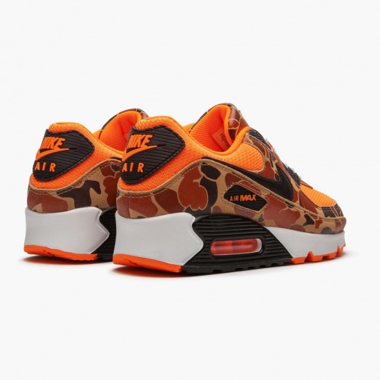 Reps Nike Women's/Men's Air Max 90 Duck Camo Orange CW4039 800