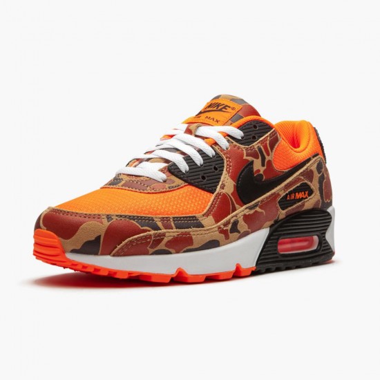 Reps Nike Women's/Men's Air Max 90 Duck Camo Orange CW4039 800