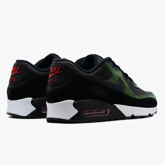 Repsshoes Nike Men's Air Max 90 Green Python CD0916 001