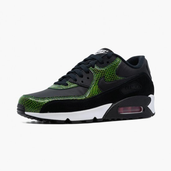 Repsshoes Nike Men's Air Max 90 Green Python CD0916 001