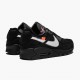 Repsneakers Nike Women's/Men's Air Max 90 OFF WHITE Black AA7293 001