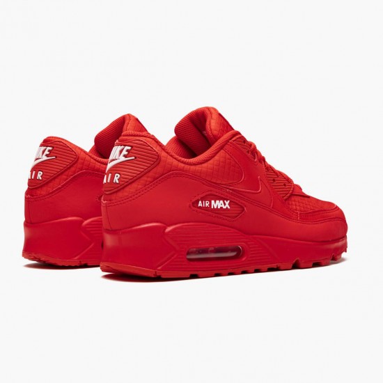 Repsneakers Nike Women's/Men's Air Max 90 Triple Red AJ1285 602