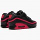 Reps Nike Women's/Men's Air Max 90 Undefeated Black Solar Red CJ7197 003