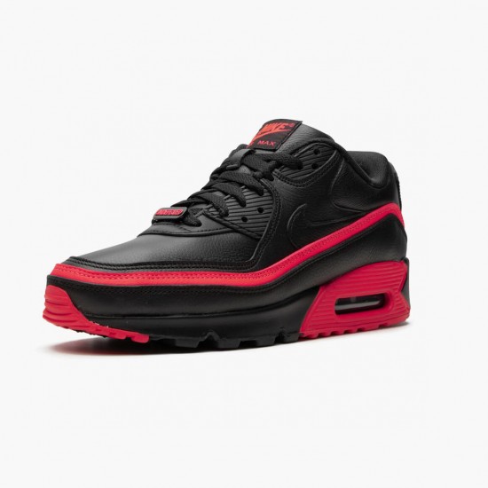 Reps Nike Women's/Men's Air Max 90 Undefeated Black Solar Red CJ7197 003