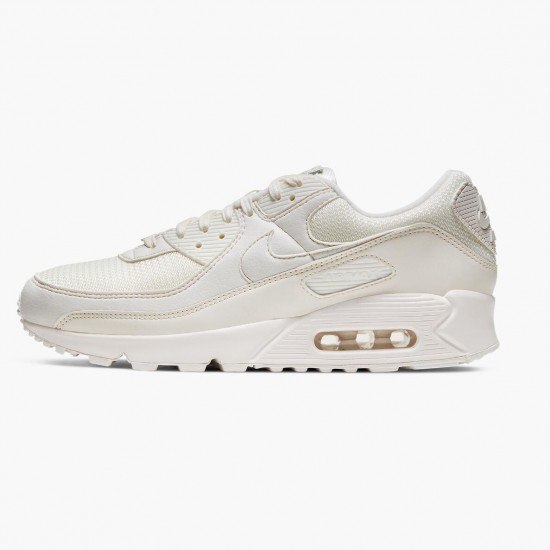 Best Quality Nike Women's/Men's Air Max 90 Recraft Sail CT2007 100