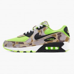 Replica Nike Women's/Men's Air Max 90 Green Camo CW4039 300