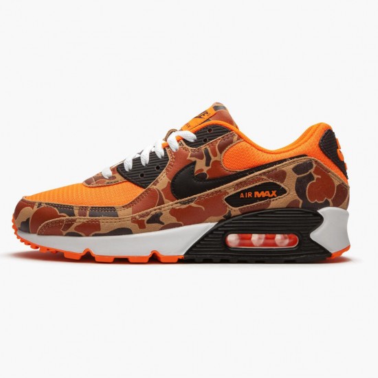 Reps Nike Women's/Men's Air Max 90 Duck Camo Orange CW4039 800