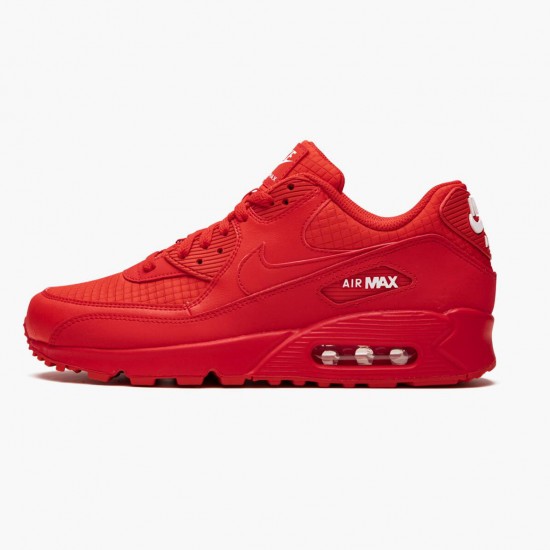 Repsneakers Nike Women's/Men's Air Max 90 Triple Red AJ1285 602