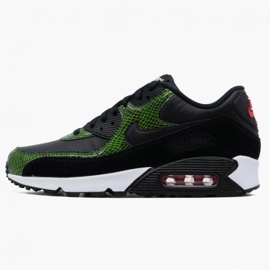 Repsshoes Nike Men's Air Max 90 Green Python CD0916 001