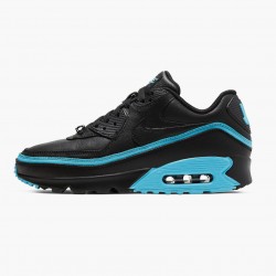 Sneakerreps Nike Women's/Men's Air Max 90 Undefeated Black Blue Fury CJ7197 002