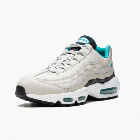 Replica Nike Men's Air Max 95 Light Bone Sport Turqoise 749766 027