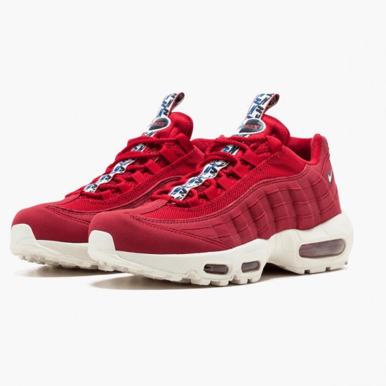 Top Quality Nike Women's/Men's Air Max 95 Pull Tab Red AJ1844 600