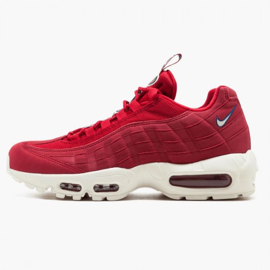 Top Quality Nike Women's/Men's Air Max 95 Pull Tab Red AJ1844 600