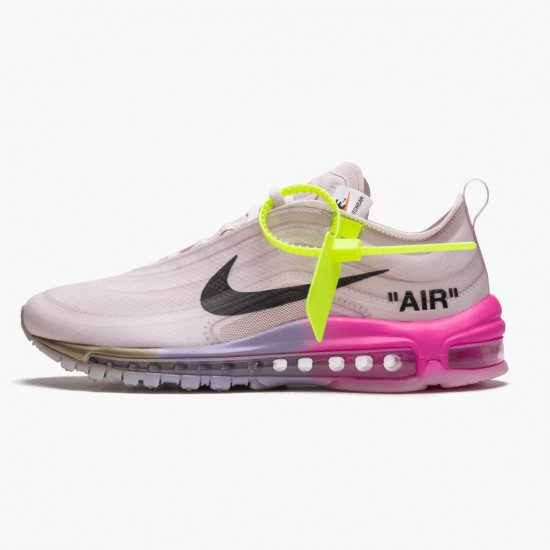 1:1 Nike Men's Air Max 97 Off White Elemental Rose Serena Queen AJ4585 600