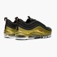 Replica Nike Women's/Men's Air Max 97 Black Metallic Gold AT5458 002