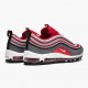 Repsshoes Nike Women's/Men's Air Max 97 Dark Grey Gym Red 921826 007