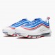 Nike Women's/Men's Air Max 97 Game Royal Metallic Silver University Red 921826 404