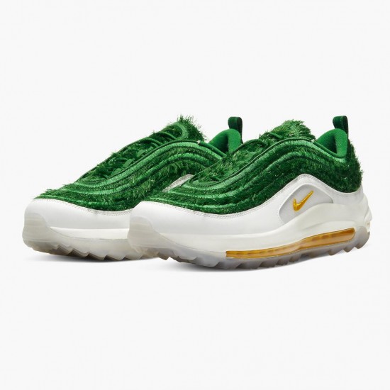 Top Version Nike Women's/Men's Air Max 97 Golf Grass CK4437 100