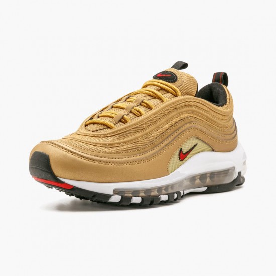 Repsshoes Nike Women's/Men's Air Max 97 Metallic Gold 885691 700