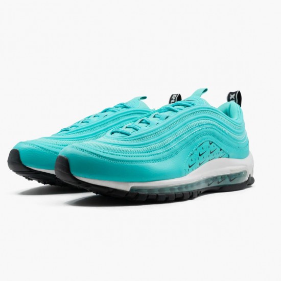 Replica Nike Women's Air Max 97 Overbranding Hyper Jade AR7621 300