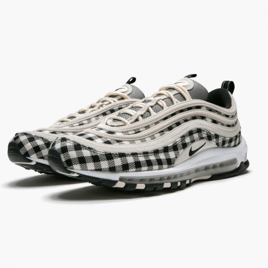 Sale Cheap Nike Women's/Men's Air Max 97 Plaid Light Cream 312834 201