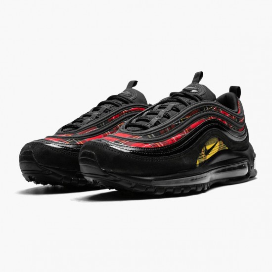 Sale Cheap Nike Women's/Men's Air Max 97 Tartan Black AV8220 001