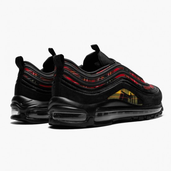 Sale Cheap Nike Women's/Men's Air Max 97 Tartan Black AV8220 001