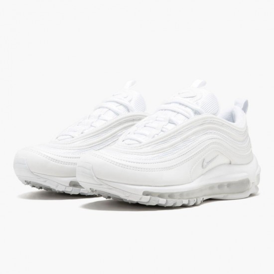 Sale Cheap Nike Women's/Men's Air Max 97 White Pure Platinum 921733 100