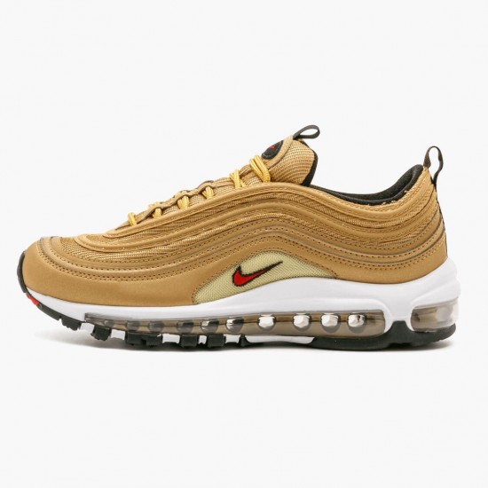 Repsshoes Nike Women's/Men's Air Max 97 Metallic Gold 885691 700