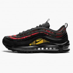 Sale Cheap Nike Women's/Men's Air Max 97 Tartan Black AV8220 001