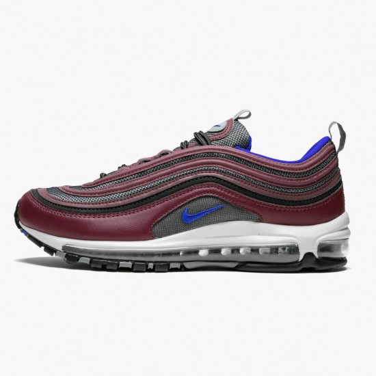 Top Quality Nike Women's/Men's Air Max 97 Cool Grey Night Maroon 921826 012