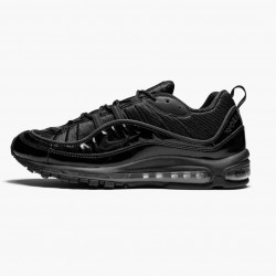 1:1 Nike Men's Air Max 98 Supreme Black 844694 001 