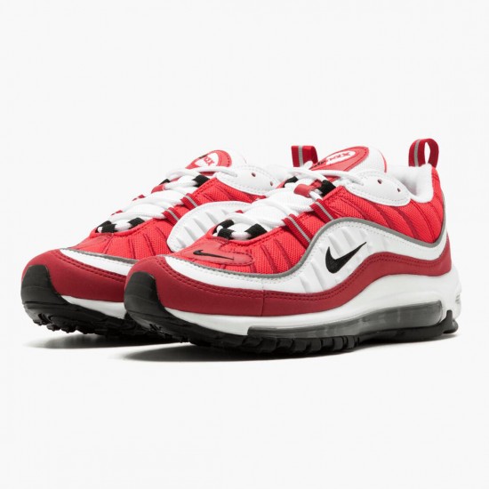 Replica Nike Women's/Men's Air Max 98 Gym Red AH6799 101 