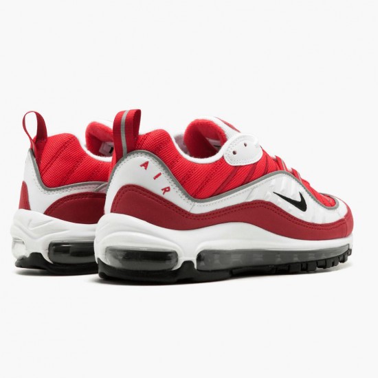 Replica Nike Women's/Men's Air Max 98 Gym Red AH6799 101 