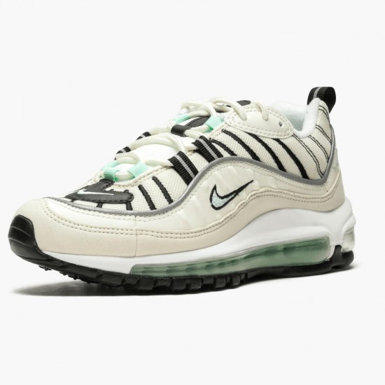 Top Version Nike Women's/Men's Air Max 98 Sail Igloo AH6799 105 