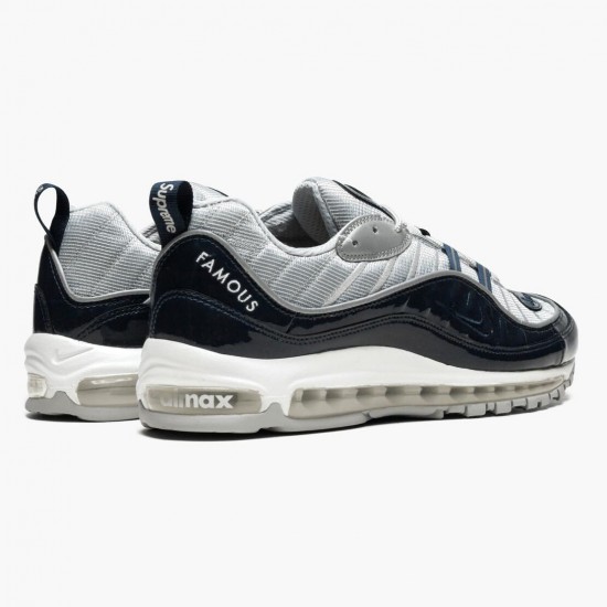 FashionReps Nike Women's/Men's Air Max 98 Supreme Obsidian 844694 400 