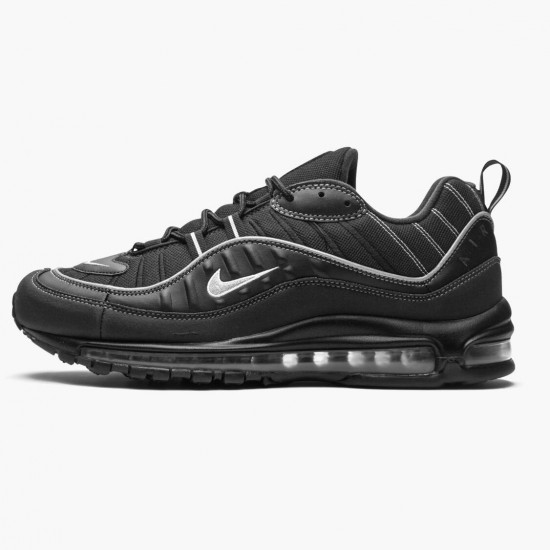 Top Quality Nike Men's Air Max 98 Black Oil Grey 640744 013 