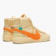 Replica Nike Women's/Men's Blazer Mid Off White All Hallow's Eve AA3832 700