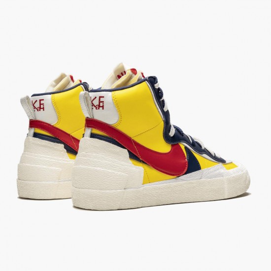 Top Version Nike Women's/Men's Blazer Mid sacai Snow Beach BV0072 700