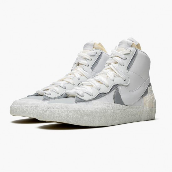 FashionReps Nike Women's/Men's Blazer Mid sacai White Grey BV0072 100