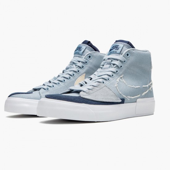 Reps Nike Women's/Men's SB Blazer Mid Edge Hack Pack Obsidian Mist CI3833 401